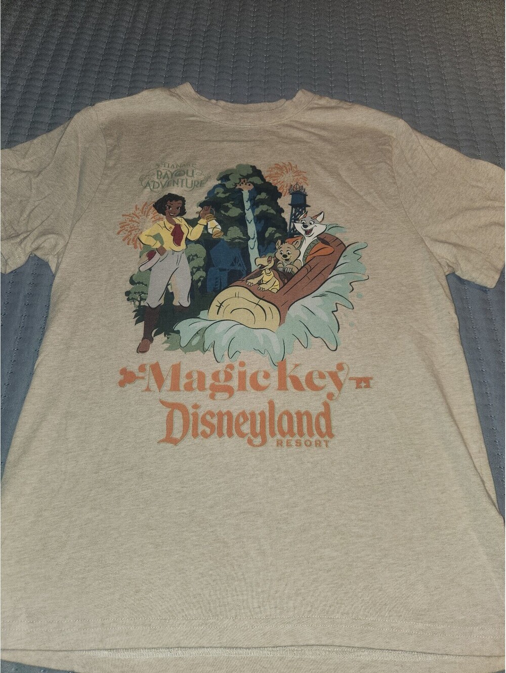 Disneyland Tiana’s Bayou Adventure Magic Key Holder Shirt - Medium